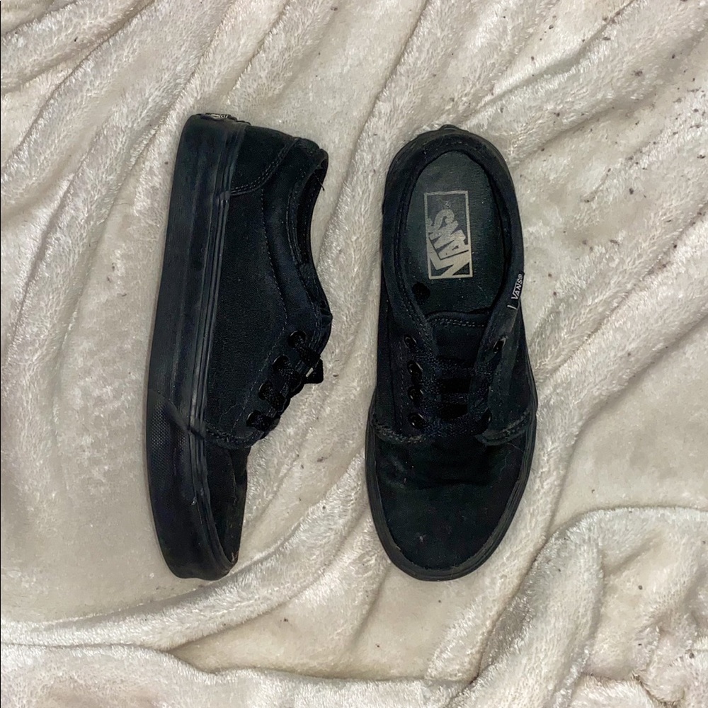 All Black Vans